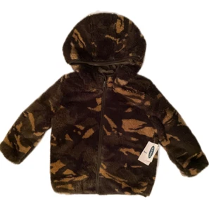 Giacca cappotto zip reversibile Old Navy bambino ragazzo taglia 3T nuovo con etichette - Foto 1 di 6