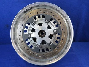 11 Triumph Rocket Rear Wheel BENT 3 III #234 Rim Hub Hoop Tire - Picture 1 of 5