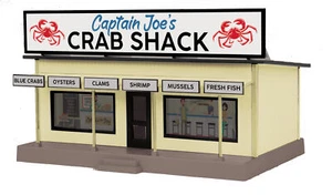 MTH Railking O Captain Joe's Crab Shack Road Side Stand Building 30-90691 - Picture 1 of 1