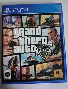 Grand Theft Auto V (Sony PlayStation 4, 2014) GTA5 PS4 - Picture 1 of 5
