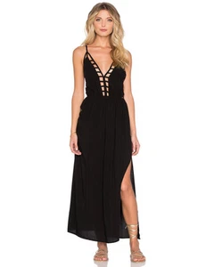 Raga Womens "Wild Little Thing" Maxi Dress in Black - Was $119 NOW $84!! - Picture 1 of 3