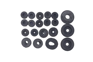 Classic Fiat 500 Cable Rubber Grommet Kit Complete 20 pcs Brand New - Picture 1 of 1