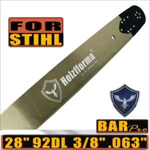 Holzfforma® Pro 28inch 3/8 .063 92DL 3003-000-6041 Guide Bar STHL mount 3003/D02 - Picture 1 of 3