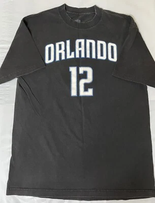 NBA Dwight Howard Black Orlando Magic #12 Large Shirt - Image 1 of 4