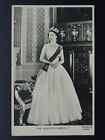 H.M. Queen Elizabeth ll Portrait by Baron c1954 Postcard by Valentine