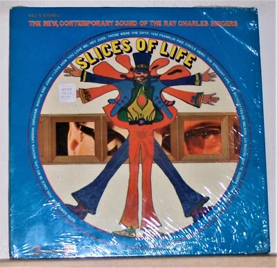 The Ray Charles Singers ‎- Slices Of Life - 1969 Vinyl LP Record Album Excellent Foto 1 de 2