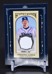Evan Longoria 2011 Topps Allen & Ginter Framed MINI Game Used Jersey #FMRC-EL - Picture 1 of 2