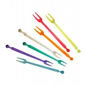 2000 FORCHETTINE PLASTICA FINGER FOOD COCKTEL APERITIVI FORCHETTE PATATINE..... - Foto 1 di 5