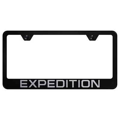Ford Expedition Laser Etched Logo Stainless Steel License Plate Frame - Image 1 of 3