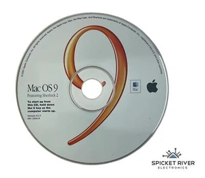 Apple Mac OS 9 Version 9.2.1 Featuring Sherlock 2 Install Disc CD - Picture 1 of 2