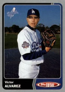 ⚾️VICTOR ALVAREZ | #101 | Los Angeles Dodgers | 2003 Topps Total Silver Baseball - Picture 1 of 2