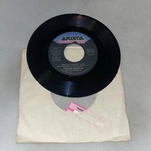 45 RECORD - ARETHA FRANKLIN - WHO'S ZOOMIN WHO - Picture 1 of 1