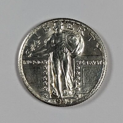Cuarto de plata Standing Liberty 1926 elección BU Foto 1 de 3