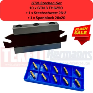 GTN-Stechen-Set (10 x GTN 3 THG250 + 1 x TH-SGIH 26-3 + 1 x Spanblock 26x20) - Picture 1 of 1