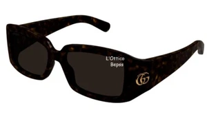 GUCCI GG1403S 002 54-16-130 OCCHIALE DA SOLE HAVANA lente BROWN - Bild 1 von 2