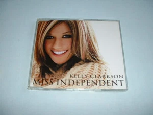 KELLY CLARKSON UK 2003 CD Single - Miss Independent Incls Natural Woman & VIDEO - Bild 1 von 2