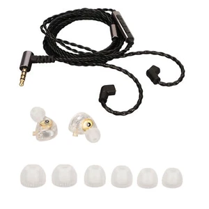 HiFi Wired Earbuds Stereo Dynamic Hybrid 3.5mm Wired Monitor Earbuds With Mi Fit - Picture 1 of 24