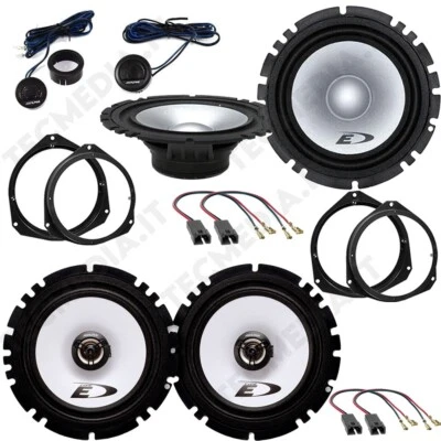 Kit 6 Haut-Parleurs Alpine Antérieurs Et Postérieurs Pour Alfa Romeo Stelvio - Photo 1/4