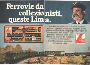 LIMA Treni Elettrici Trenini Pubblicità 1978 Italian Magazine Advertising 26x18 - Picture 1 of 1