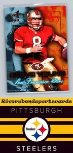 1999 Pacific Aurora #18 Steve Young Championship Fieber - Bild 1 von 2