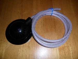 Air Foot Pedal 6' Reinforced Braided Hose Fits Cobra Speedway BrassCraft & Other - Picture 1 of 1