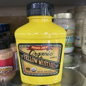 Trader Joe’s Organic Yellow Mustard 3 oz - Picture 1 of 2