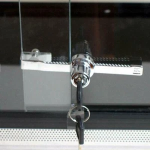 Sliding Glass Door Lock Display Cabinet Snake Vivarium Decor Hot~ - Picture 1 of 8