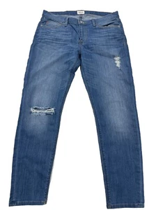 Hudson Krista Super Skinny Crop 30 (Actual 35x26.5) preowned distressed design - Picture 1 of 16