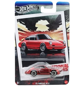 Hot Wheels Silver Series Vintage Racing Dark Red 67 Porsche 911 R ~ Stock - Picture 1 of 1