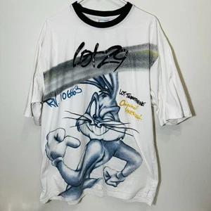 Vintage Y2K Lot 29 Men’s Bugs Bunny Original Airbrush Tshirt 3XL Hip Hop - Picture 1 of 8