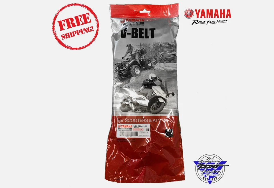 Correa de transmisión por correa Yamaha OEM V Rhino / Grizzly / Kodiak 400 450 5GH-17641-11-00 Foto 1 de 1