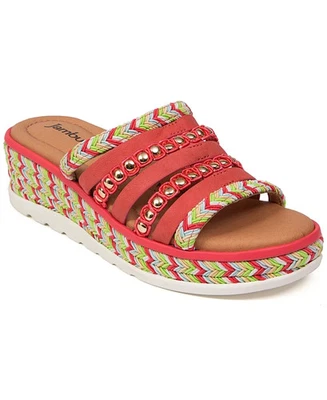 Jambu Women's sandal Dahlia coral multi J5DAH71 sz 9.5M reg $150 - Image 1 of 4