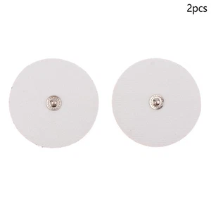 2 PCS Machine Pads Gel Reusable Electrode Replacement Pad Body Massage - Picture 1 of 7