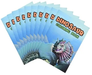 Neliblu Dinosaur Coloring Books - Pack Of 24! Great For Birthday Parties!  - Foto 1 di 4