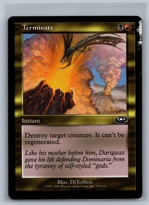 Magic MTG Planeshift 4x Terminate #128/143 READ TCG CCG Playset - Image 1 of 2