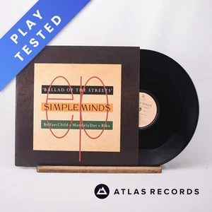 Simple Minds Ballad Of The Streets Townhouse 12" EP Vinyl Record SMXT 3 - VG+/EX - Picture 1 of 8
