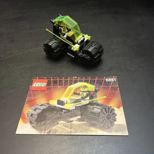 Lego Blacktron II Tri-Wheeled Tyrax 6851 100% Completo Con Istruzioni - Foto 1 di 5