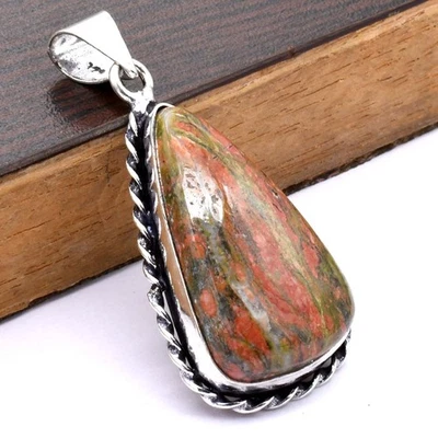 Unakit Ethnischer Handgefertigter Anhänger Schmuck 0,8" P 1823 - Bild 1 von 4