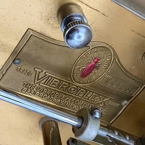 Vibroplex PRESENTATION Morse Code Telegraph Key Bug ~ 1970, S/N 264234 - Zdjęcie 1 z 19