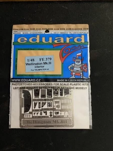 Eduard 1/48 Wellington Mk. III Interieur FE 379 Fotoätzung Pe Flugzeug Detail Set - Bild 1 von 1