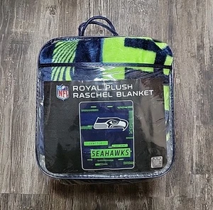 Manta de felpa Seattle Seahawks NFL 60" X 80" Northwest Company - Imagen 1 de 2