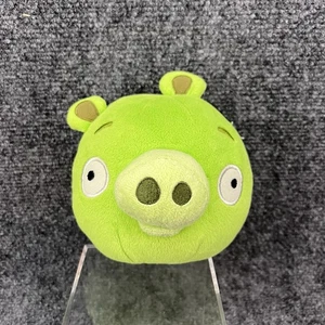 Angry Birds 5" Green Pig Plush Stuffed Animal Toy No Sound 2010 Commonwealth - Picture 1 of 11