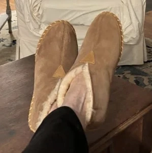 L.L.Bean Wicked Good Venetian Uomo 11 "Migliori Sippers Ever" Fodera Shearling Scamosciato - Foto 1 di 13