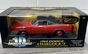 1968 Charger R/T rot 1/2502 1:18 Ertl American Muscle 32765 - Bild 1 von 2