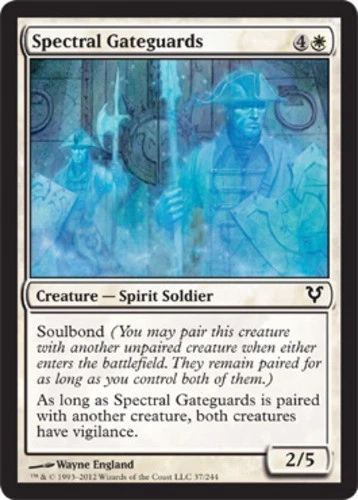 Spectral Gateguards - Avacyn Restored #37/244 MTG Magic The Gathering - Image 1 of 1