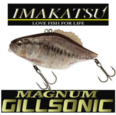 Crankbait sin labios Imakatsu Magnum Gillsonic de gran tamaño #720 ULTRA NONKEE. Foto 1 de 4