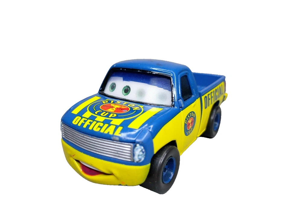 Disney Cars Dexter Hoover Pick ‑ Up Lenticolare Eyes Metallo 1/55 Kit Cup - Tbe - Immagine 1 di 4