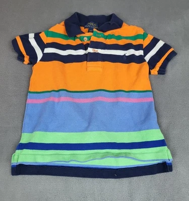 Polo Ralph Lauren Bebé Niño 2T Naranja Ligero Exterior Clásico Academia Foto 1 de 4