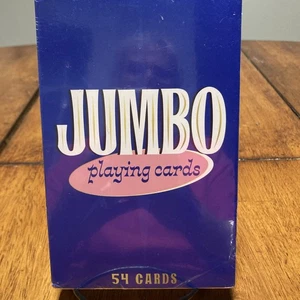 Jumbo große Spielkarten Riesen Kartendeck Oversized Full Deck 54 Karten (NEU) - Bild 1 von 2