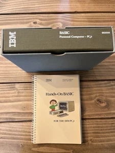 IBM BASIC PCjr Riferimento Hands-On BASIC 1.0 1983 Libreria Hardware - Foto 1 di 1
